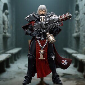 1:18 Action Figure Adepta Sororitas Battle Sister Sister Ludwenna